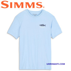 Футболка Simms Tarponwear T-Shirt Sky Blue